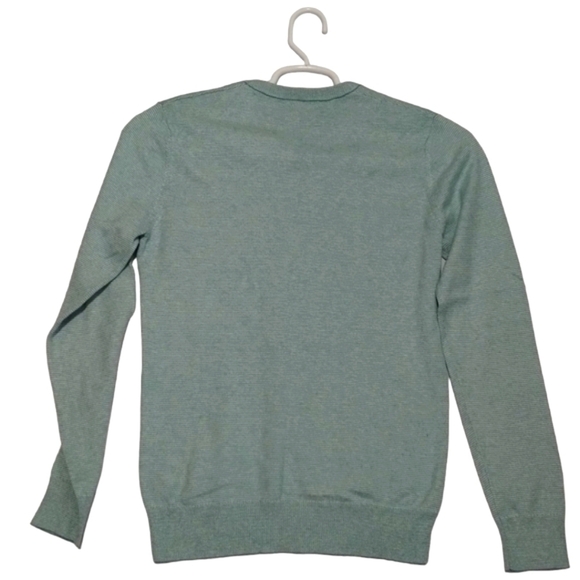 BONOBOS‎ Classic Pullover Sweater Long Sleeve Knit Pinstripe - Picture 2 of 6